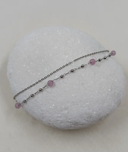 Bohemian Anklet with Colorful Beads