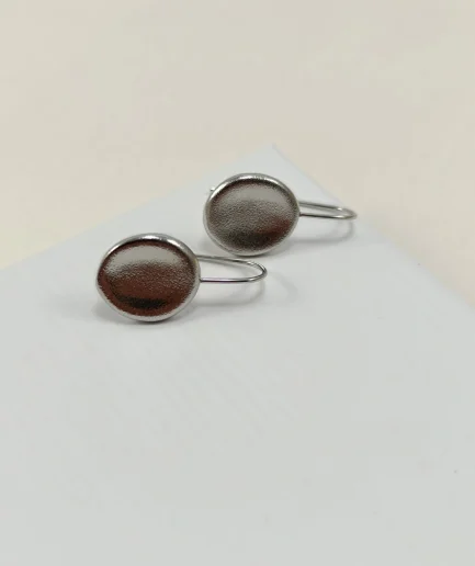 Matte Oval Allure Hoops